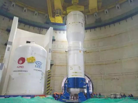 福清核電“華龍一號”首堆示范工程三臺蒸汽發(fā)生器全部就位