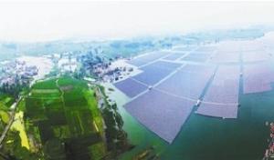 全球最大的水面漂浮光伏電站將于六月竣工