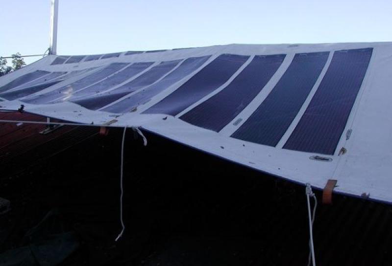 新型CIGS光伏帳篷走進四川藏區