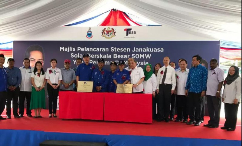 晶澳品質(zhì)又一實(shí)證！馬來(lái)西亞首個(gè)50MW大型地面光伏項(xiàng)目成功并網(wǎng)