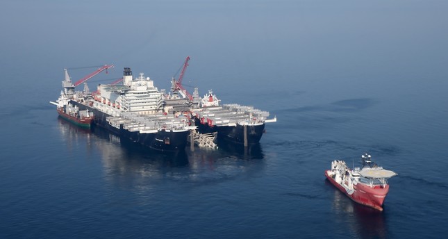 TurkStream管道鋪設(shè)船只前往黑海進行二線作業(yè)