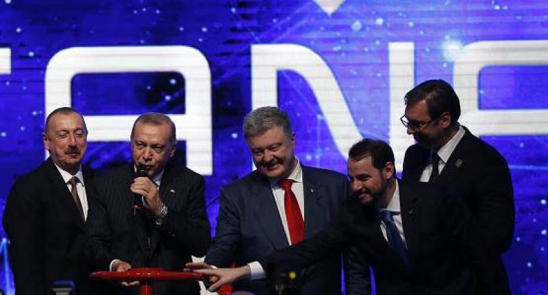 減少對俄羅斯的依賴，土耳其開放TANAP將里海天然氣運往歐洲