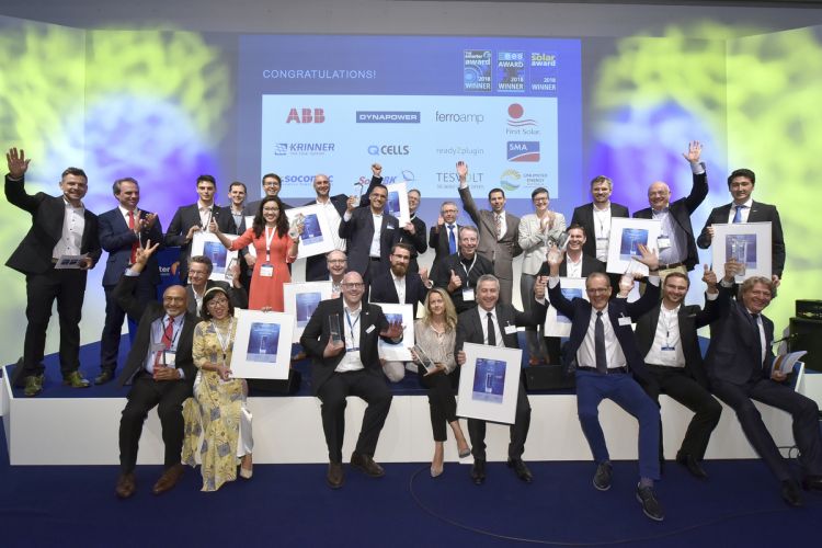 Intersolar 2018：展示獲獎者推動技術界限