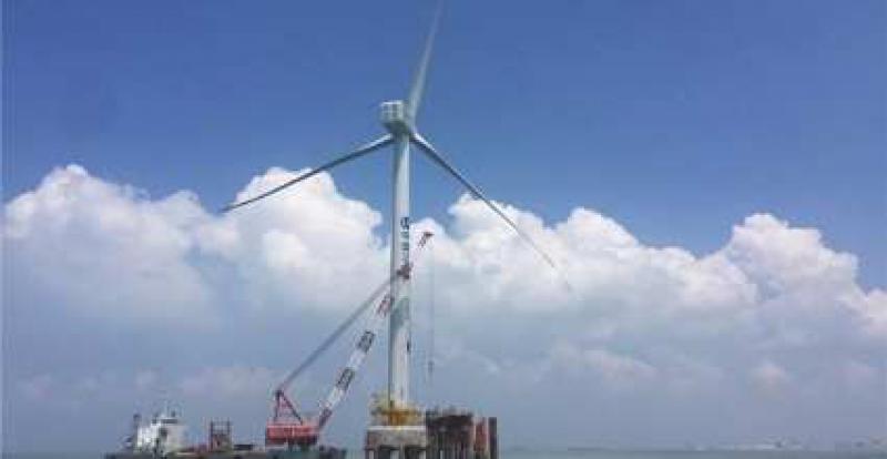 國電電力舟山海上風電發電突破1億千瓦時