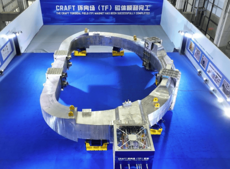 中國核聚變設施CRAFT超導磁體完成關鍵突破